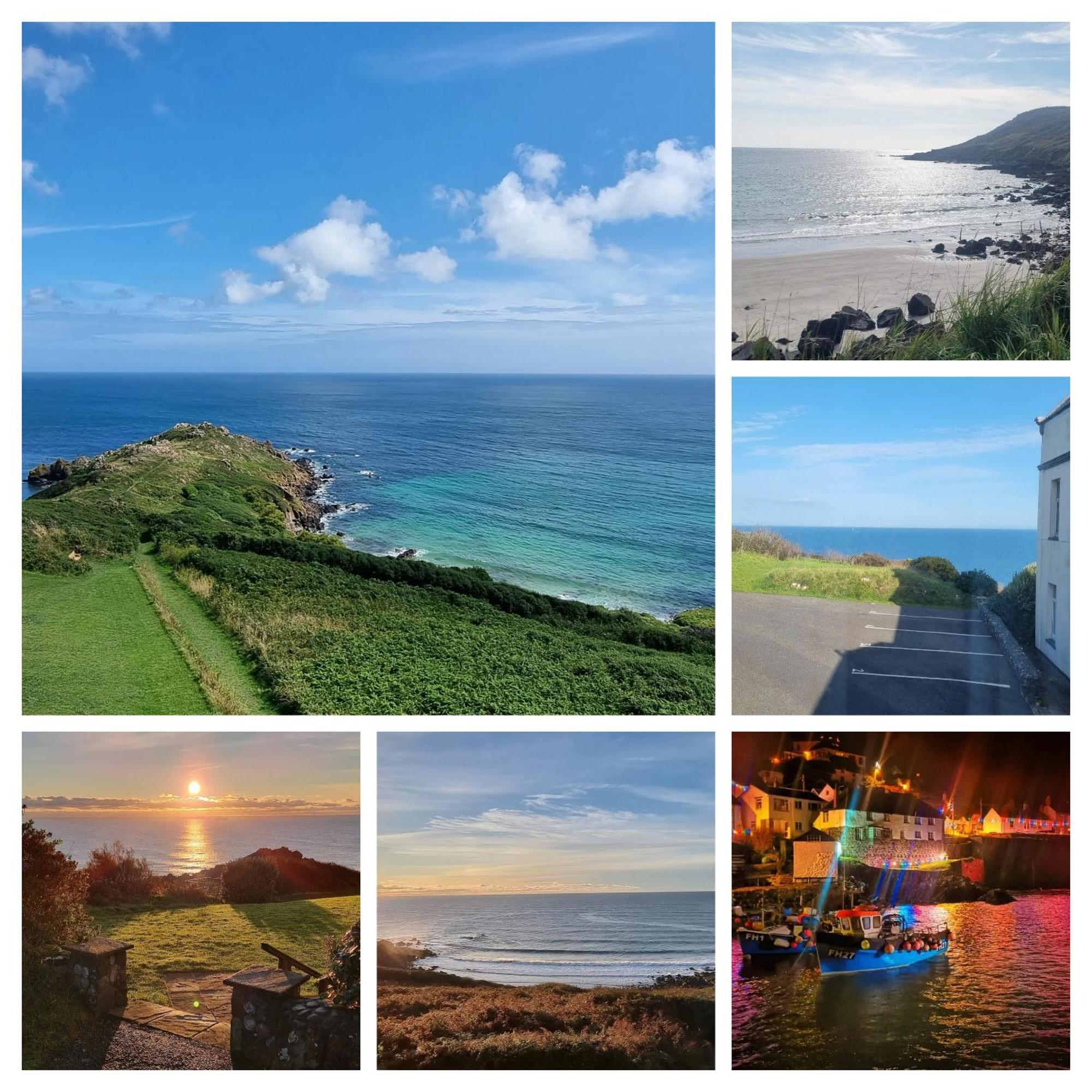 Vila Journeys End With Stunning Sea Views From The Headland Coverack Exteriér fotografie